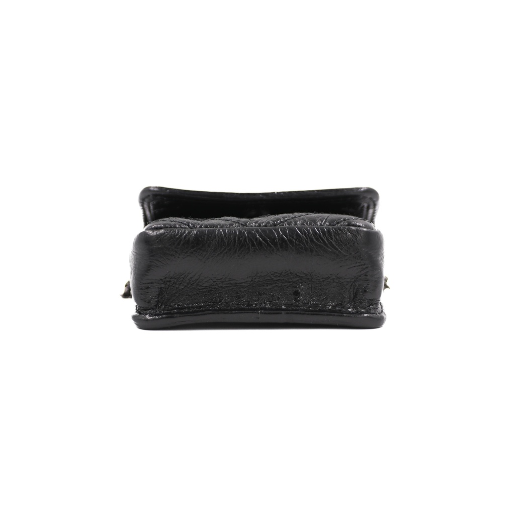 Saint Laurent Leather Niki Mini Black