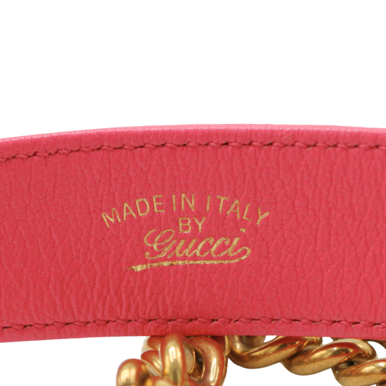 Gucci Aphrodite Small Pink Shoulder Bag 731817