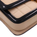Saint Laurent Suede Quilted Monogram Small Solferino Satchel Burro Black