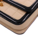 Saint Laurent Suede Quilted Monogram Small Solferino Satchel Burro Black