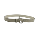 Gucci GG Logo Buckle Belt White In Size 80 32 734771