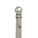 Gucci GG Logo Buckle Belt White In Size 80 32 734771