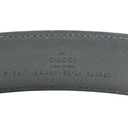 Gucci Brown Leather and Web Canvas Interlocking G In Size 85 34 715601