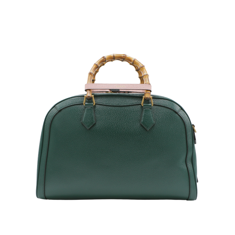 Gucci Diana Medium Duffle BAG Green 705373 Leather