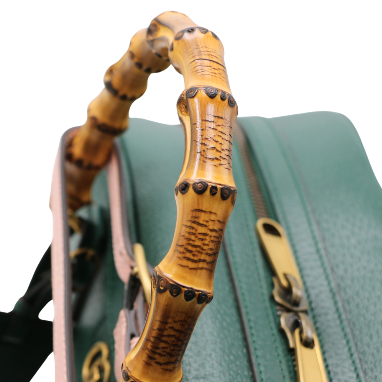 Gucci Diana Medium Duffle BAG Green 705373 Leather