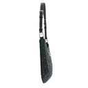 Prada Cleo Satin Bag With Appliqués Crystals Blac