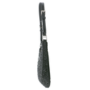 Prada Cleo Satin Bag With Appliqués Crystals Blac