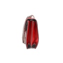 Gucci Dollar Calfskin Swarovski Crystal Small Dionysus Shoulder Bag Hibiscus Red