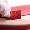Gucci Dollar Calfskin Swarovski Crystal Small Dionysus Shoulder Bag Hibiscus Red