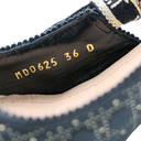 Christian Dior J'Adior Slingback Pump Black Microcannage Fabric Embroidered with Gold-Tone Size 36