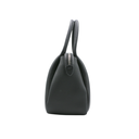 Prada Logo-Embellished Leather Small Bag Black
