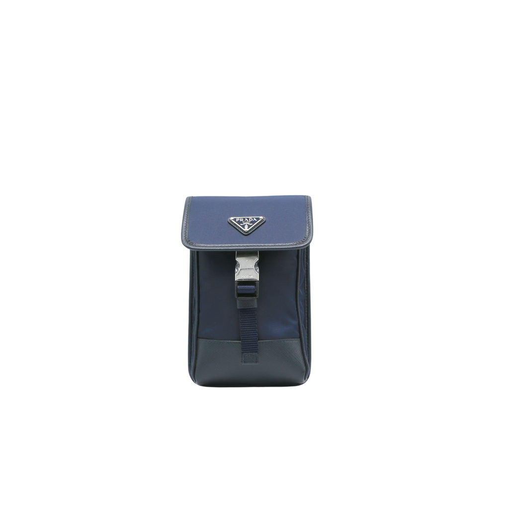 Prada Re-Nylon And Saffiano Leather Smartphone Case