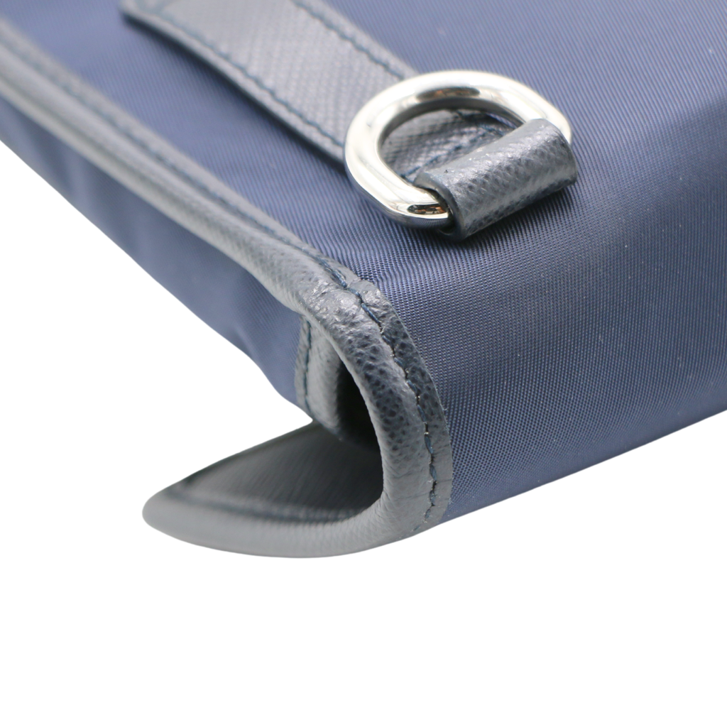 Prada Re-Nylon And Saffiano Leather Smartphone Case