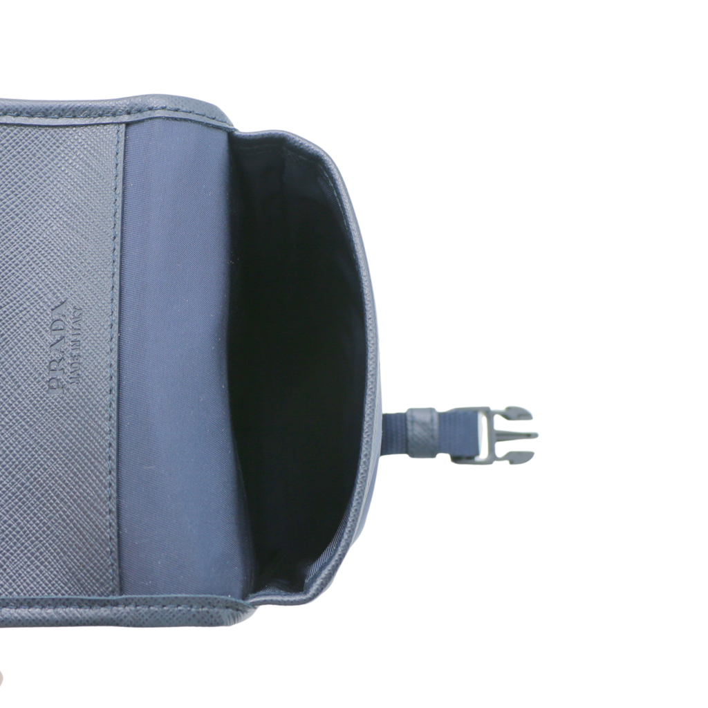 Prada Re-Nylon And Saffiano Leather Smartphone Case
