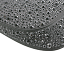 Prada Cleo Satin Bag With Appliqués Crystals Blac