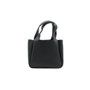 Prada Logo-Embellished Leather Mini Bag Black