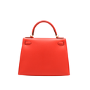 Hermes Epsom Kelly Sellier 25 Capucine Sanguine 2015
