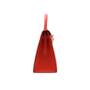 Hermes Epsom Kelly Sellier 25 Capucine Sanguine 2015