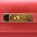 Hermes Epsom Kelly Sellier 25 Capucine Sanguine 2015