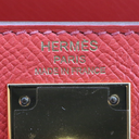 Hermes Epsom Kelly Sellier 25 Capucine Sanguine 2015