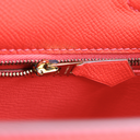 Hermes Epsom Kelly Sellier 25 Capucine Sanguine 2015