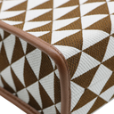 Prada Jacquard Triangolo Symbole Embroidered Small Tote 