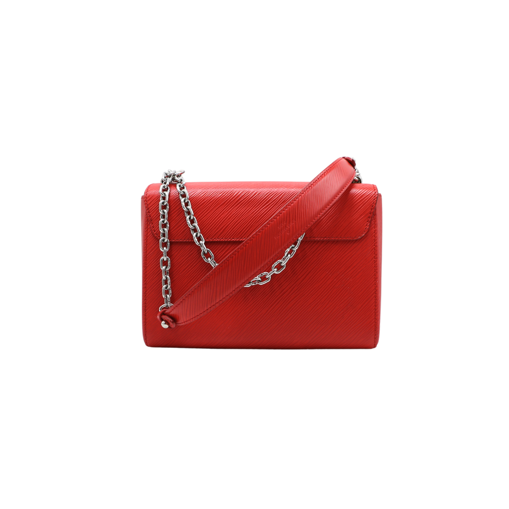 Louis Vuitton Epi Twist Shoulder Bag MM Coquelicot