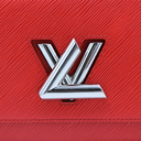 Louis Vuitton Epi Twist Shoulder Bag MM Coquelicot