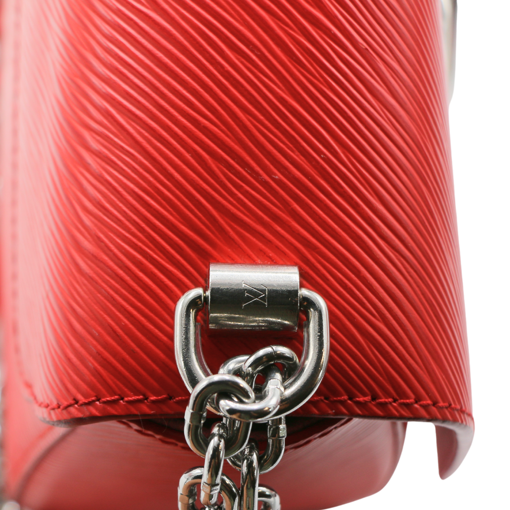 Louis Vuitton Epi Twist Shoulder Bag MM Coquelicot