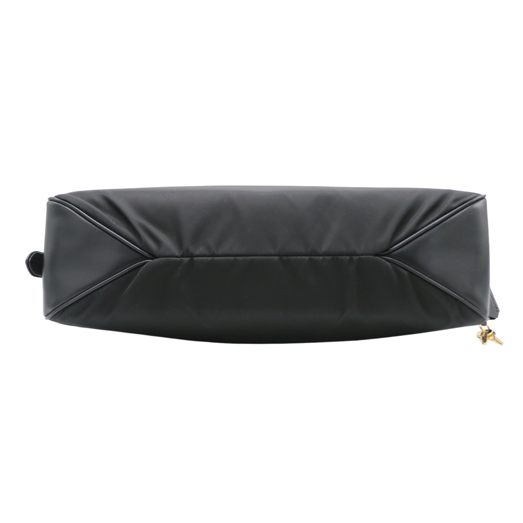 Prada Aimee Nylon Medium Shoulder Bag Black