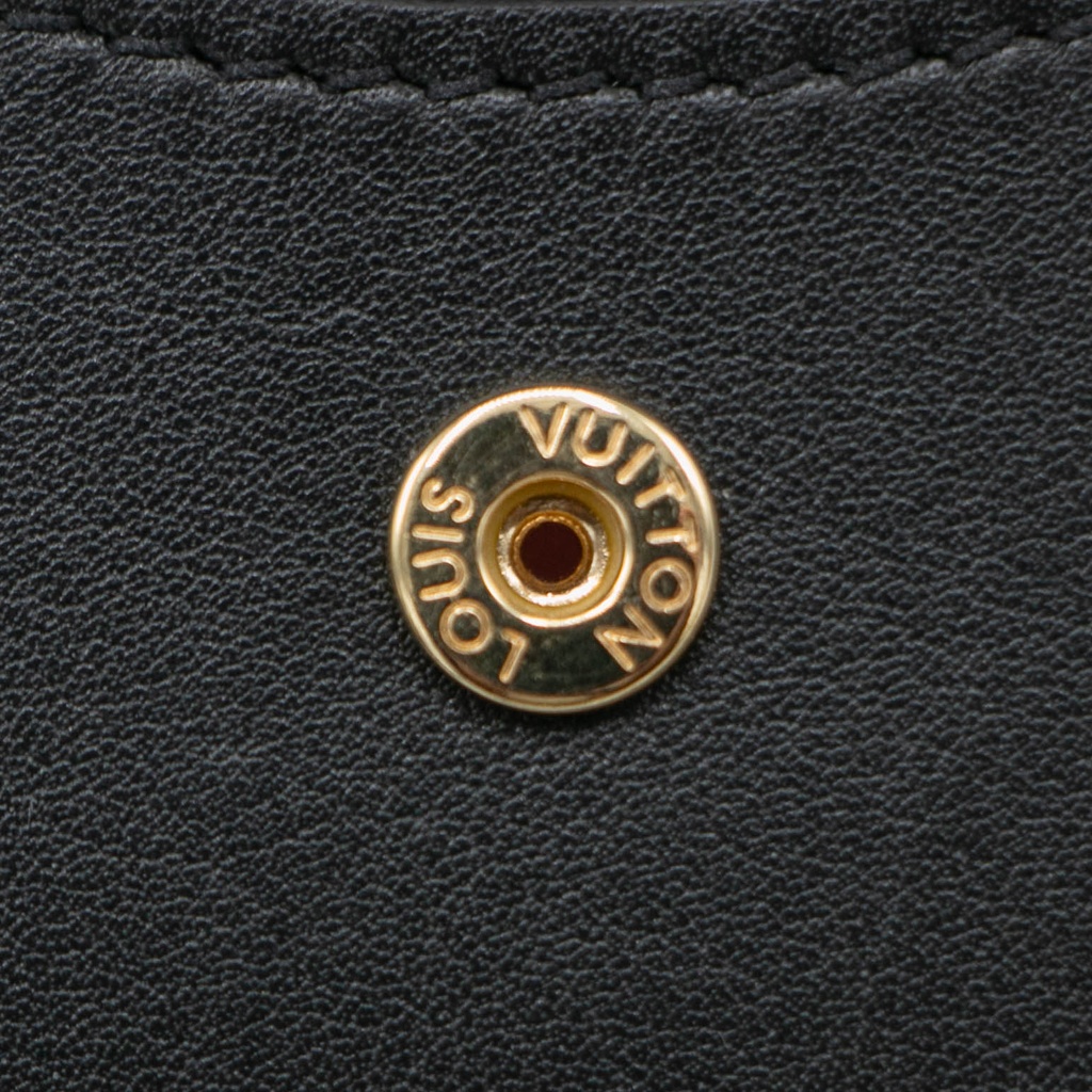 Louis Vuitton Tiny Recto Verso Card Holder LV Bloom Black