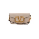 Valentino Garavani  Calfskin Vlogo Small Loco Shoulder Bag