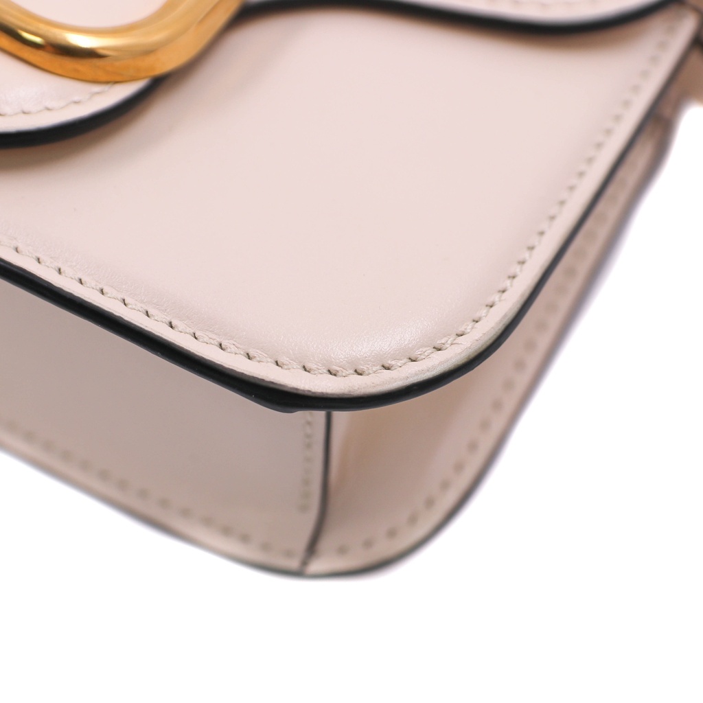 Valentino Garavani  Calfskin Vlogo Small Loco Shoulder Bag