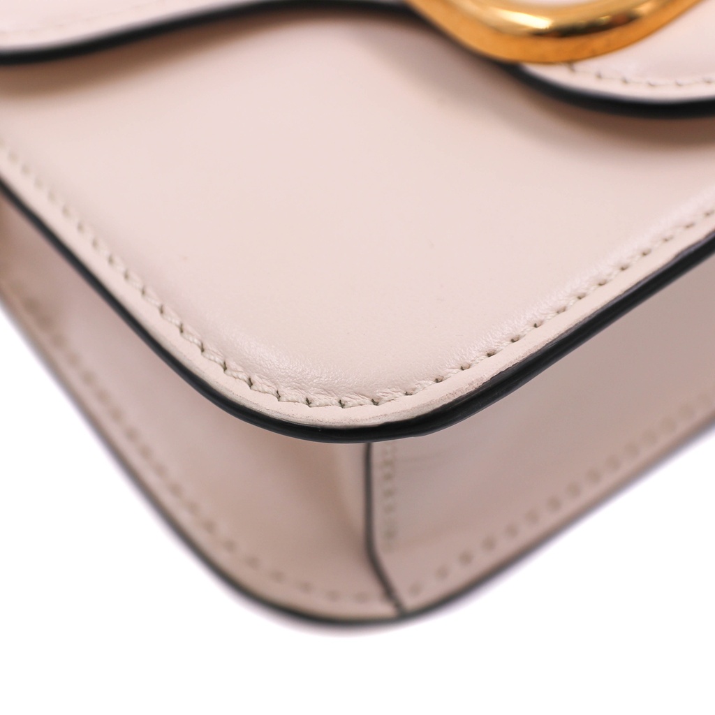 Valentino Garavani  Calfskin Vlogo Small Loco Shoulder Bag