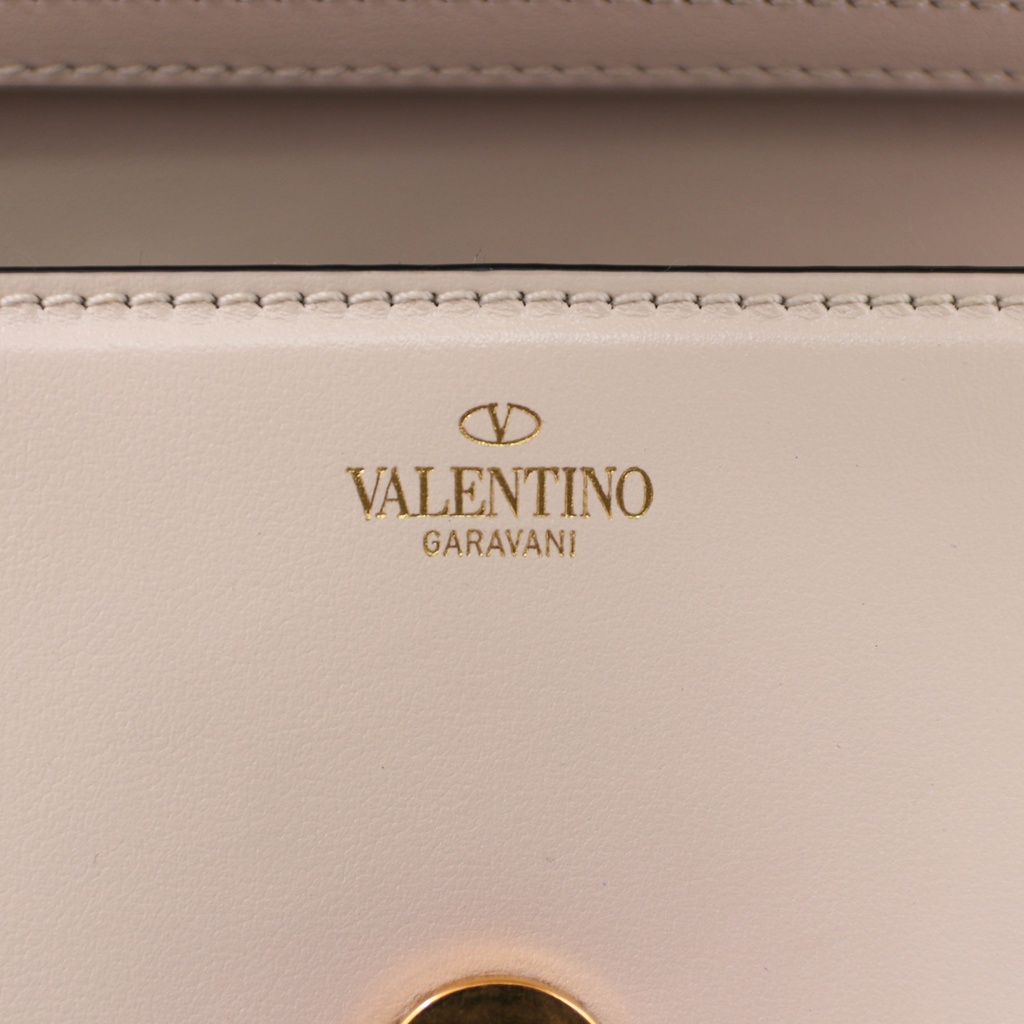 Valentino Garavani  Calfskin Vlogo Small Loco Shoulder Bag