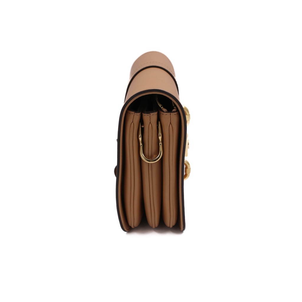 Louis Vuitton Calfskin Rendez-Vous Camel Bag