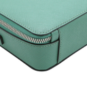 Prada Saffiano Travel Medium Brique Crossbody Bag Mango