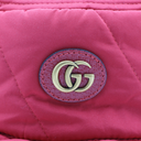 Gucci Double G Nylon Red Hat Size S 757922