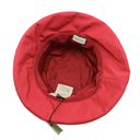 Gucci Double G Nylon Red Hat Size S 757922