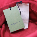 Gucci Double G Nylon Red Hat Size S 757922