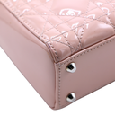 Christian Dior Mini Lady Dior Powder Pink Patent Cannage