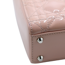 Christian Dior Mini Lady Dior Powder Pink Patent Cannage