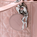 Christian Dior Mini Lady Dior Powder Pink Patent Cannage