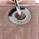 Christian Dior Mini Lady Dior Powder Pink Patent Cannage