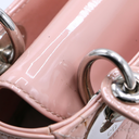Christian Dior Mini Lady Dior Powder Pink Patent Cannage
