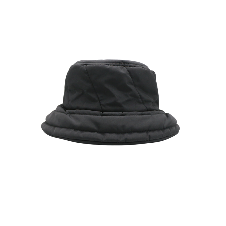 Gucci Double G Nylon Black Hat In Size L 757922