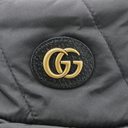 Gucci Double G Nylon Black Hat In Size L 757922