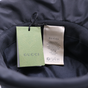 Gucci Double G Nylon Black Hat In Size L 757922