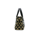 Prada Jacquard Symbole Embroidered Mini Galleria Double Zip Tote 