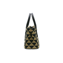 Prada Jacquard Symbole Embroidered Mini Galleria Double Zip Tote 